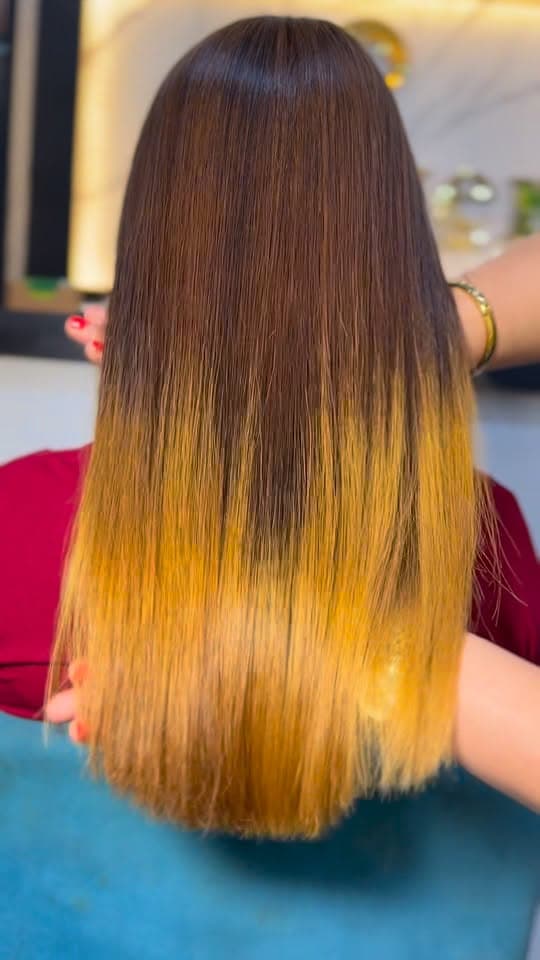 Hair highlights and coloring Kathmandu Nepal
